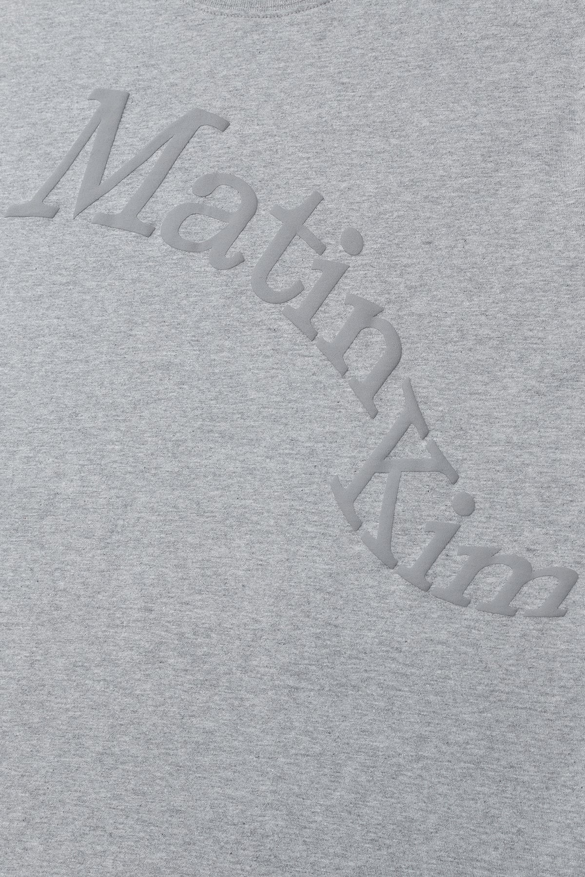 Matinkim Matin Wave Printing Logo Top IN Grey