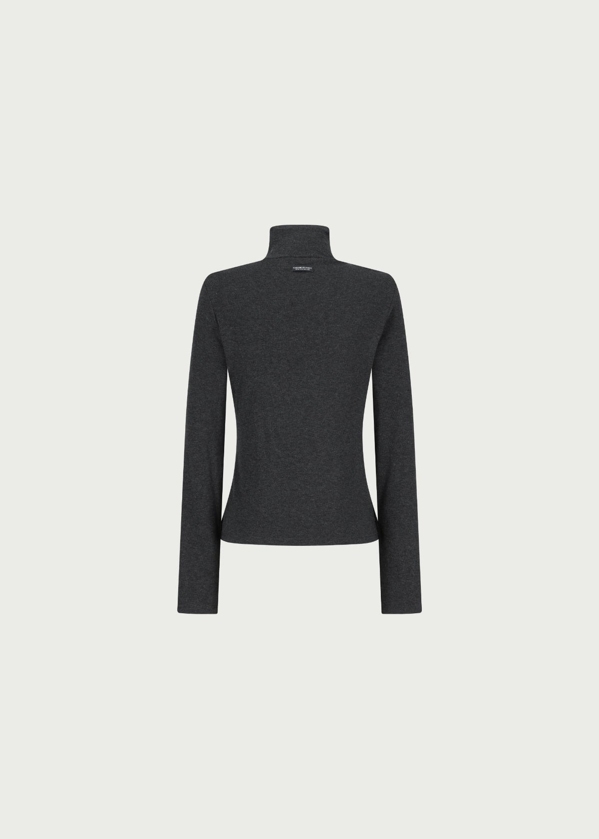 Depound turtleneck jersey t-shirt - charcoal