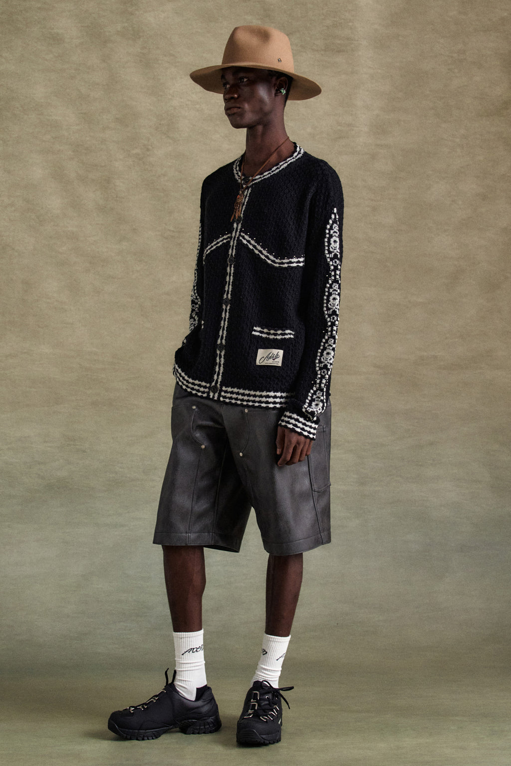 Andersson Bell Fantasia Round-Neck Cardigan