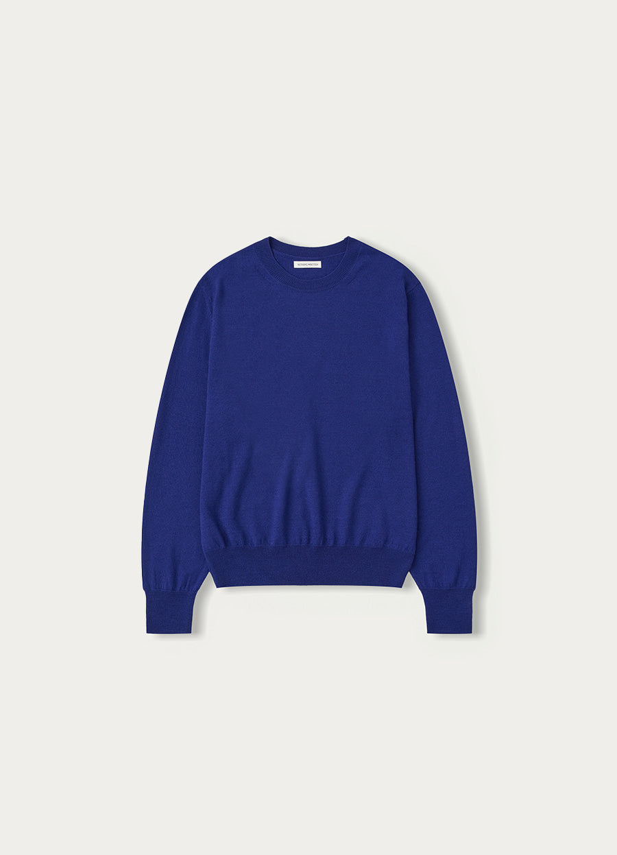 Nothing Written Rove round pullover (Blue)