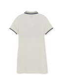 MLB Korea Women's Classic Monogram Tone-on-Tone Jacquard Collar Ops
