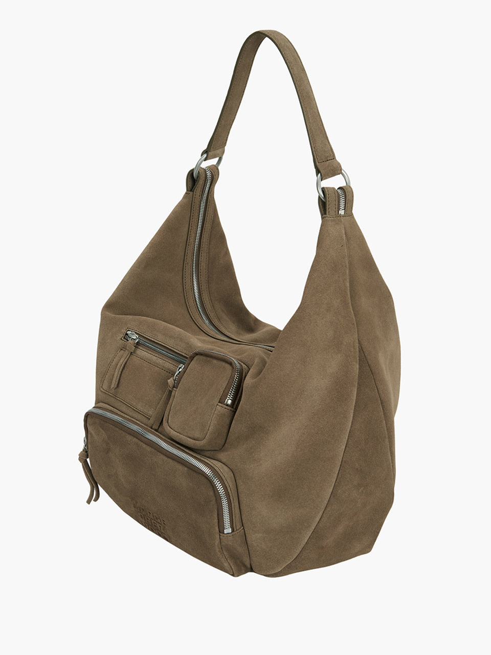 Margesherwood City Hobo NS cappuccino suede