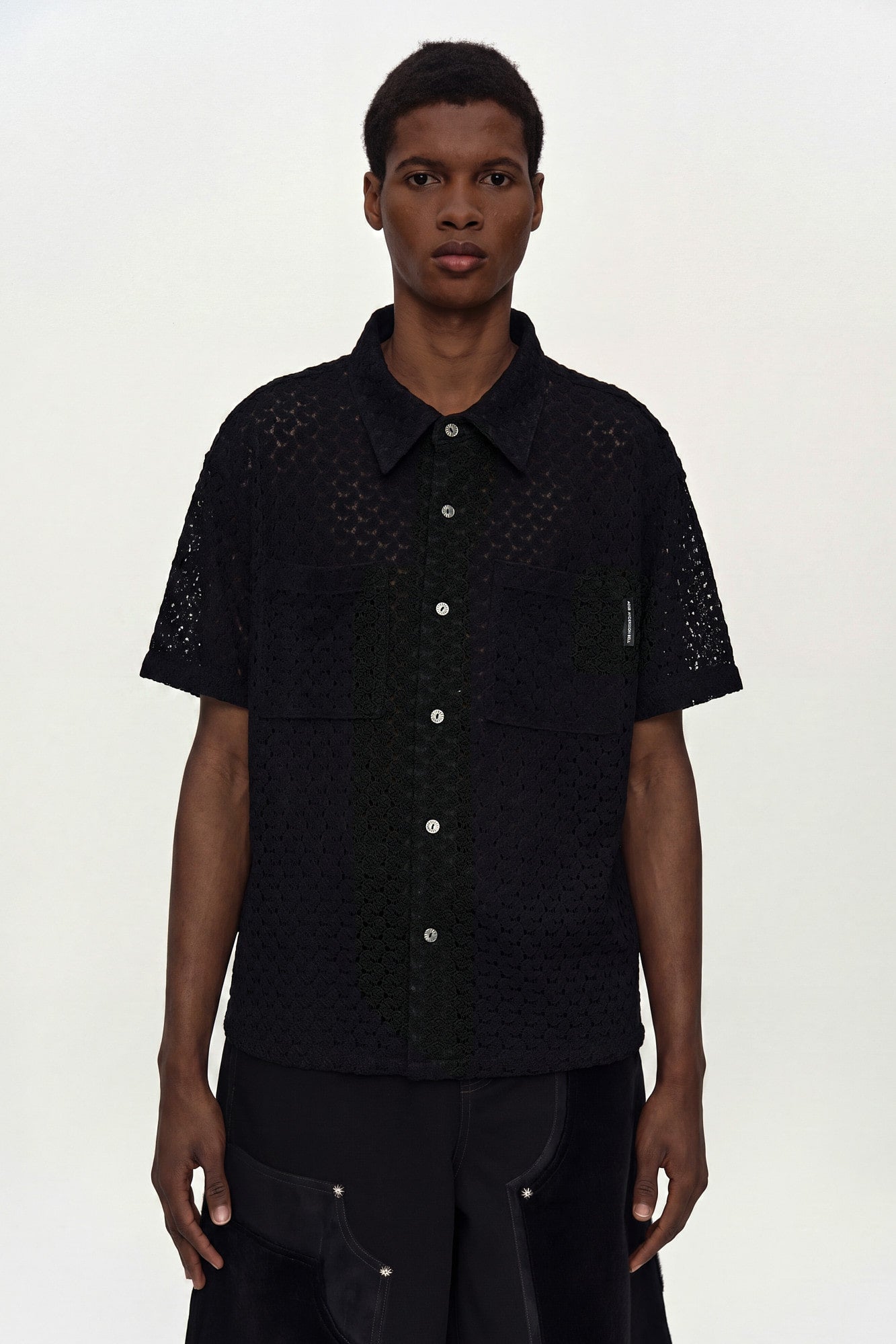 Andersson Bell Tres Sheer Knitted Shirt