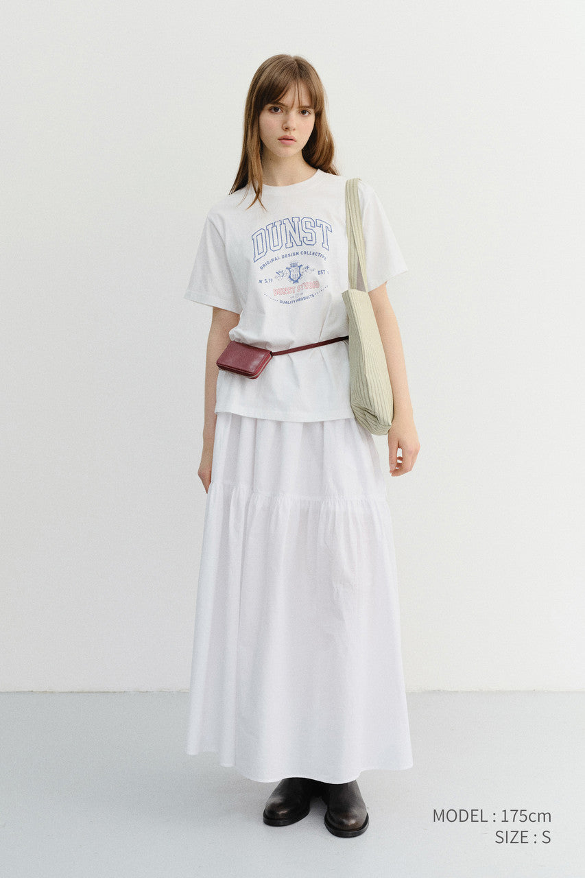 Dunst Unisex Cupid Arch Logo T-Shirt Off White