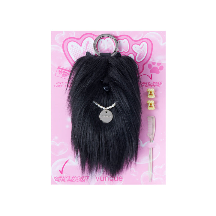 Vunque Vunkky Card Charm Black