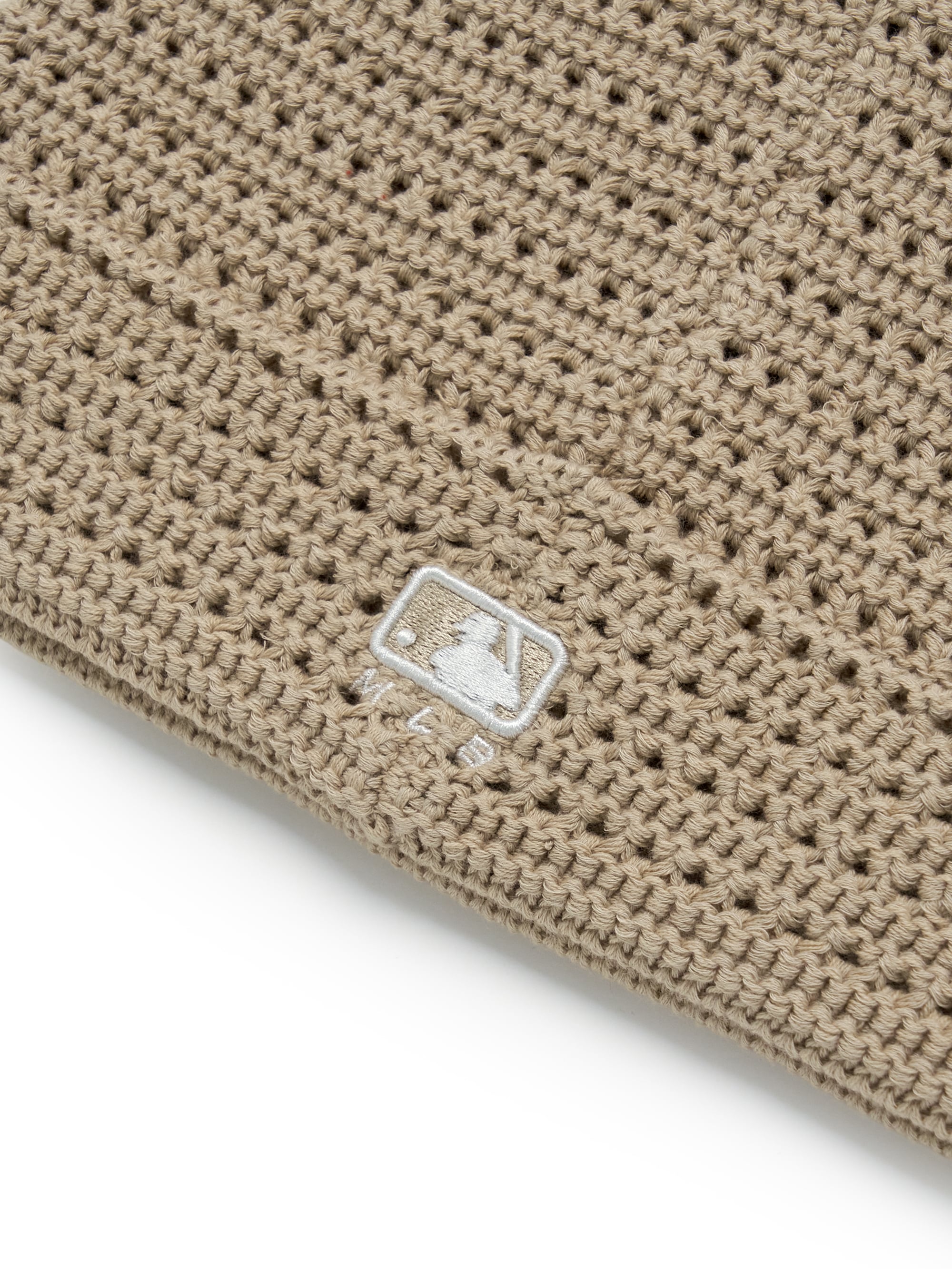 MLB Korea Summer Crochet Meowing Beanie