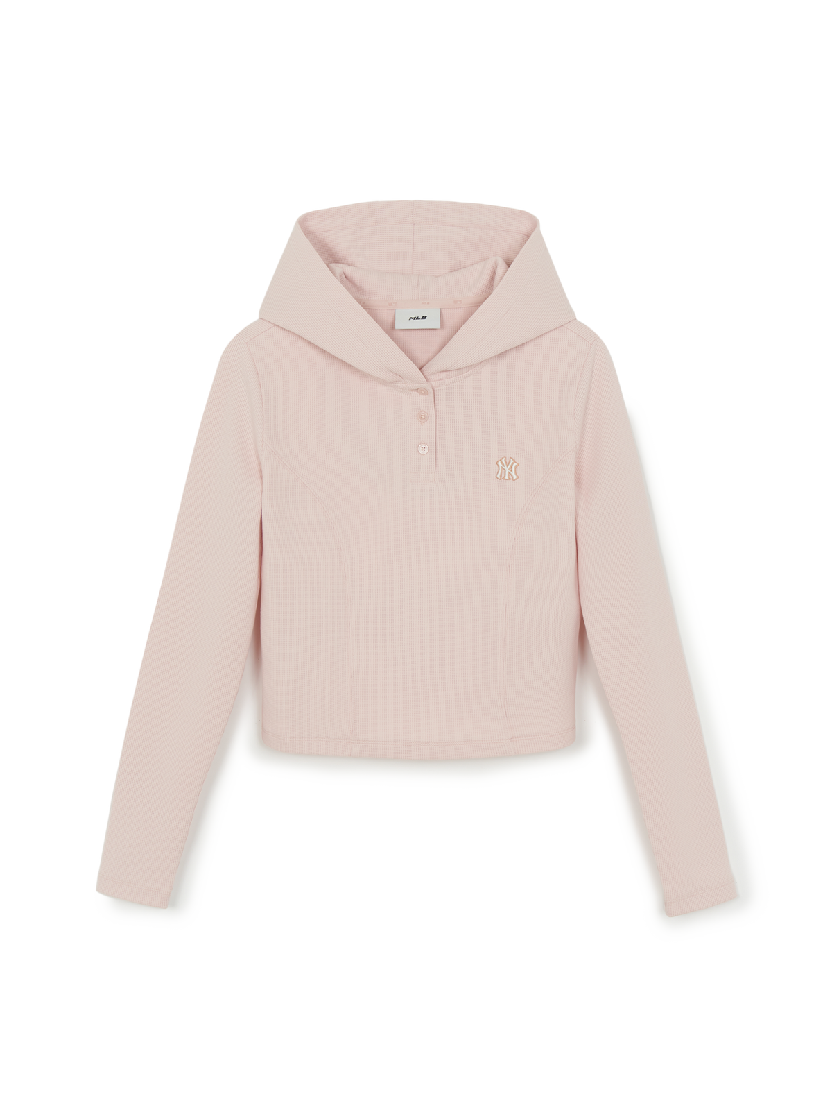 MLB Korea Women's Basic Slim Fit Waffle Hoodie