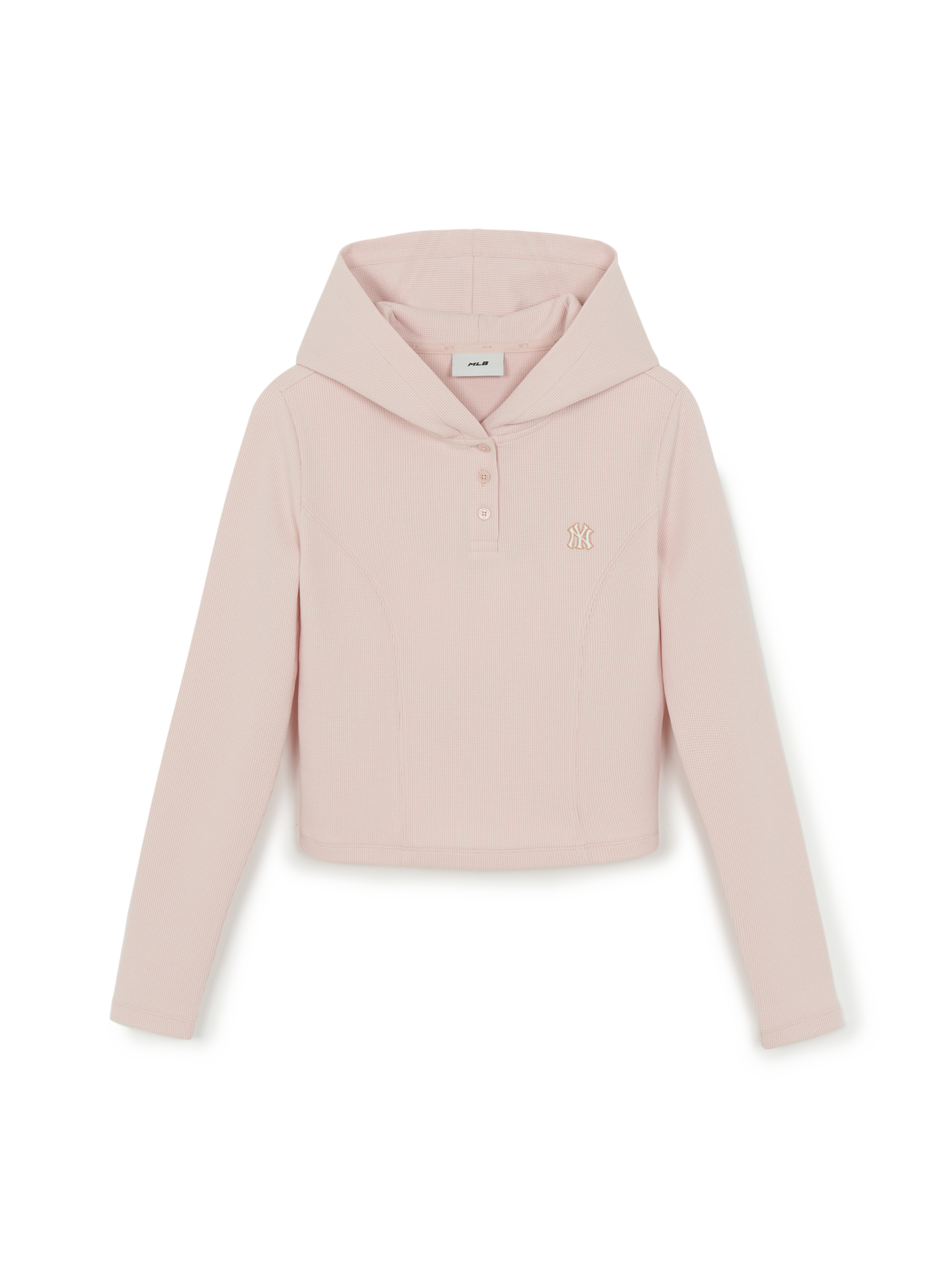 MLB Korea Women's Basic Slim Fit Waffle Hoodie