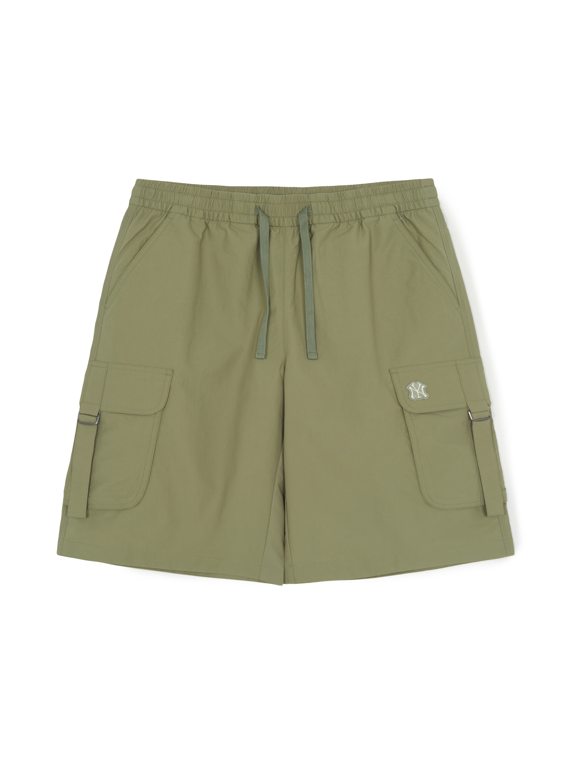 [mlb korea] Light Weight Cotton Touch Strap Cargo 9in Shorts