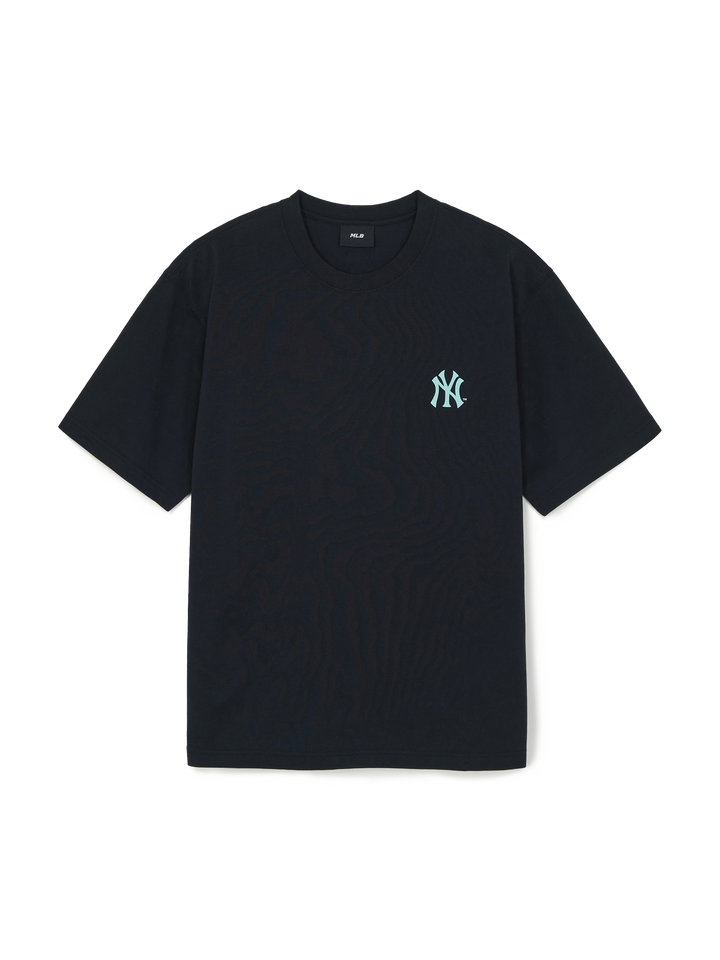 MLB Korea Basic Street Color Lettering Over Fit T-shirt