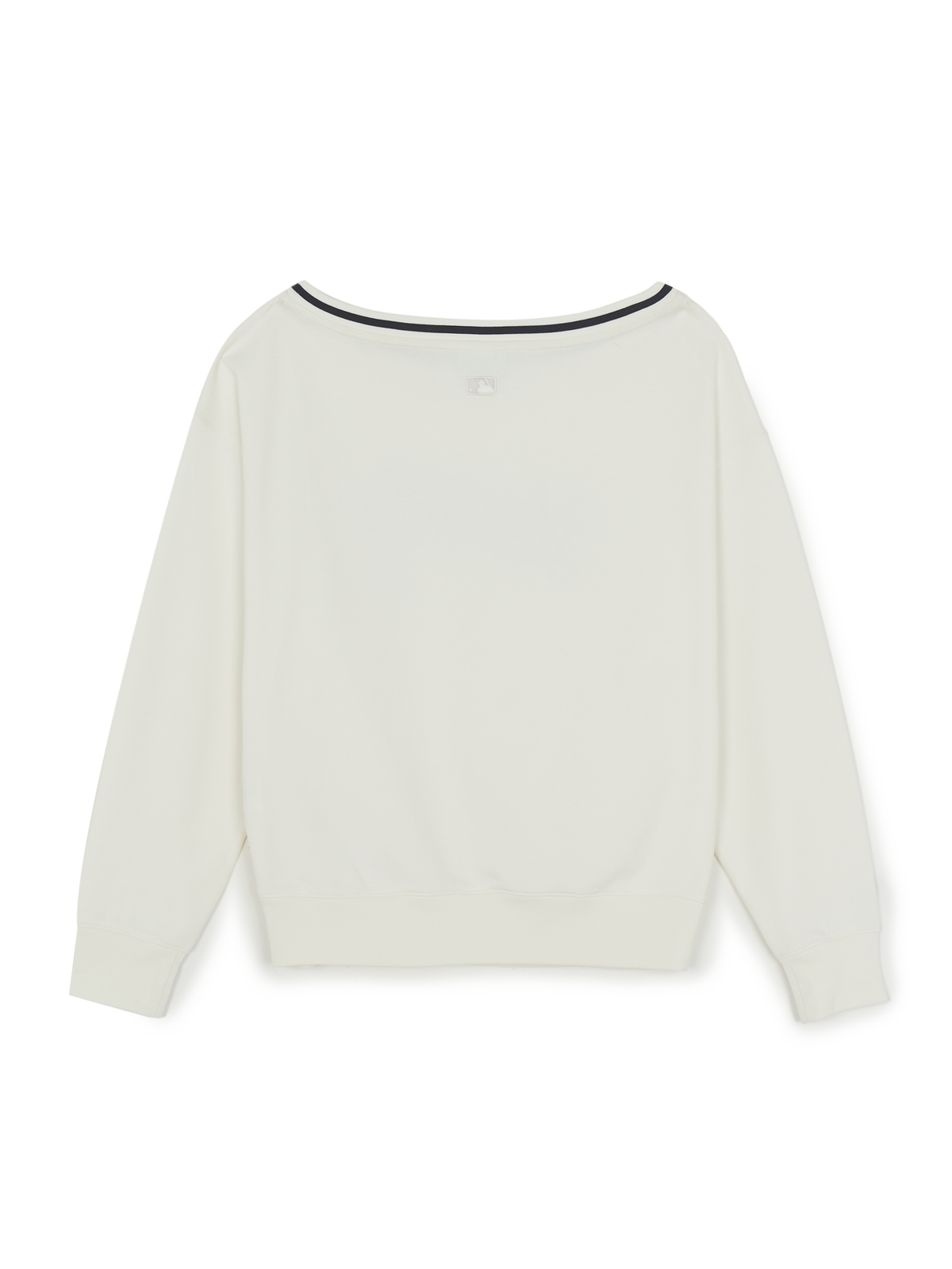 MLB Korea Women's Varsity Sportive Off-Shoulder Sweatshirt