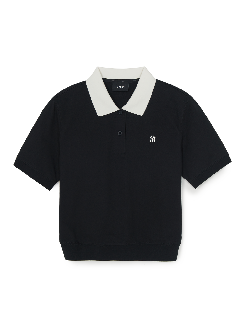 [mlb korea] Women's Basic Crop Polo T-Shirts