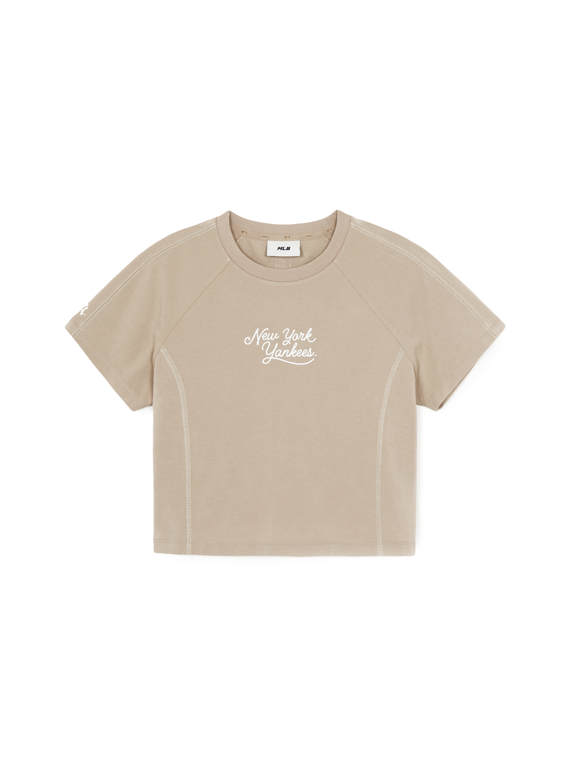 MLB Korea Women's Sportive Track Crop T-Shirts