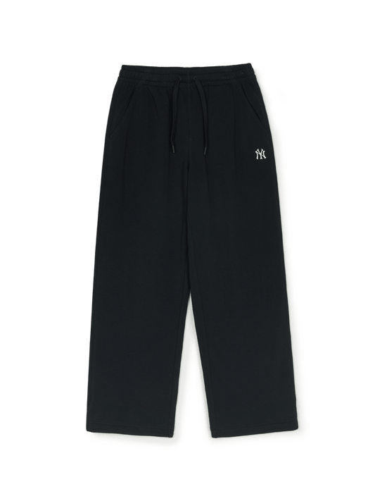 [25S New] Basic Small Logo Wide Leg Pants New York Yankees