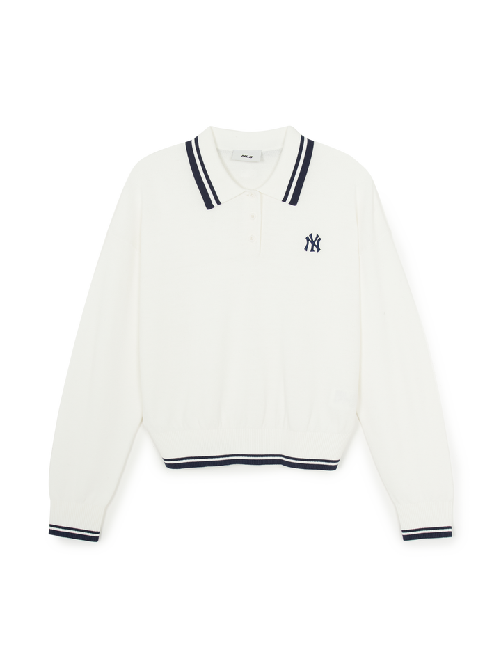 MLB Korea Women's New Year Polo Knit Pullover
