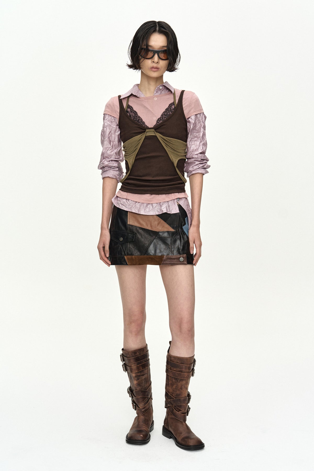 Andersson Bell Upside-Down Layered T-Shirt