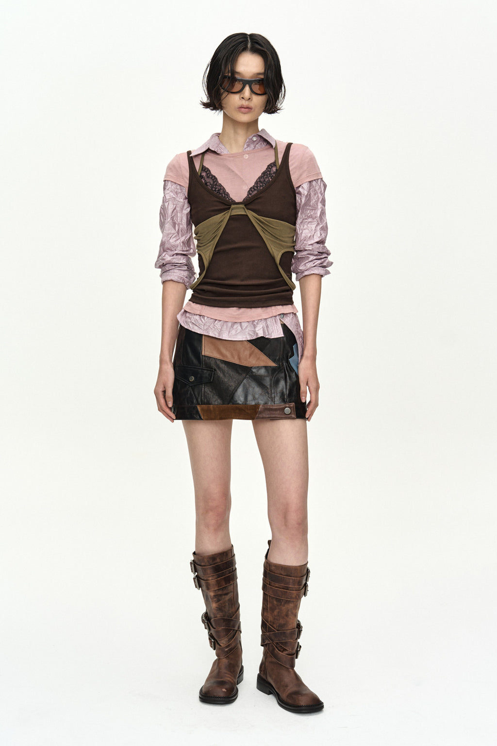 Andersson Bell Upside-Down Layered T-Shirt