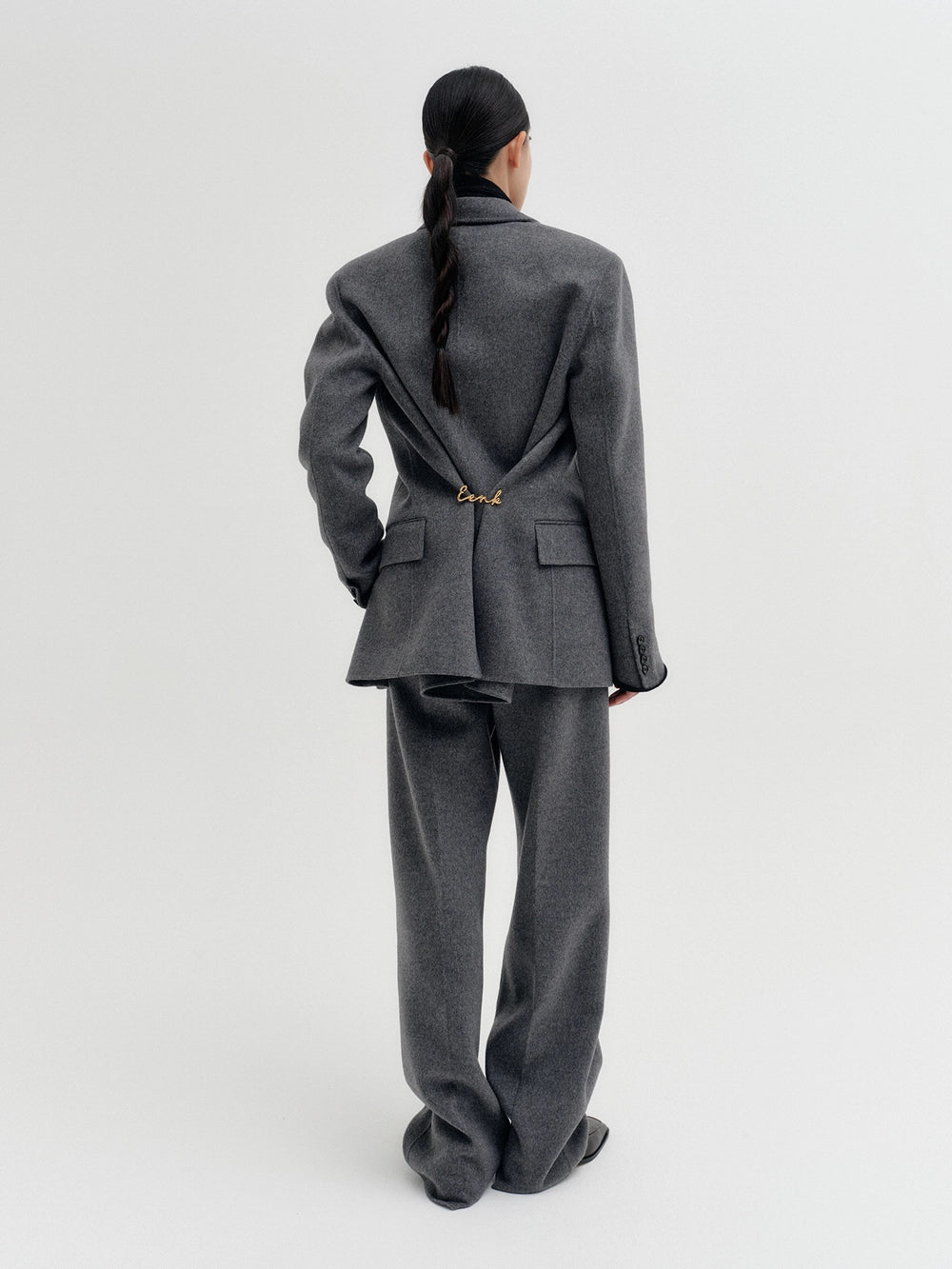 EENK Tailored Jacket - Melange Gray