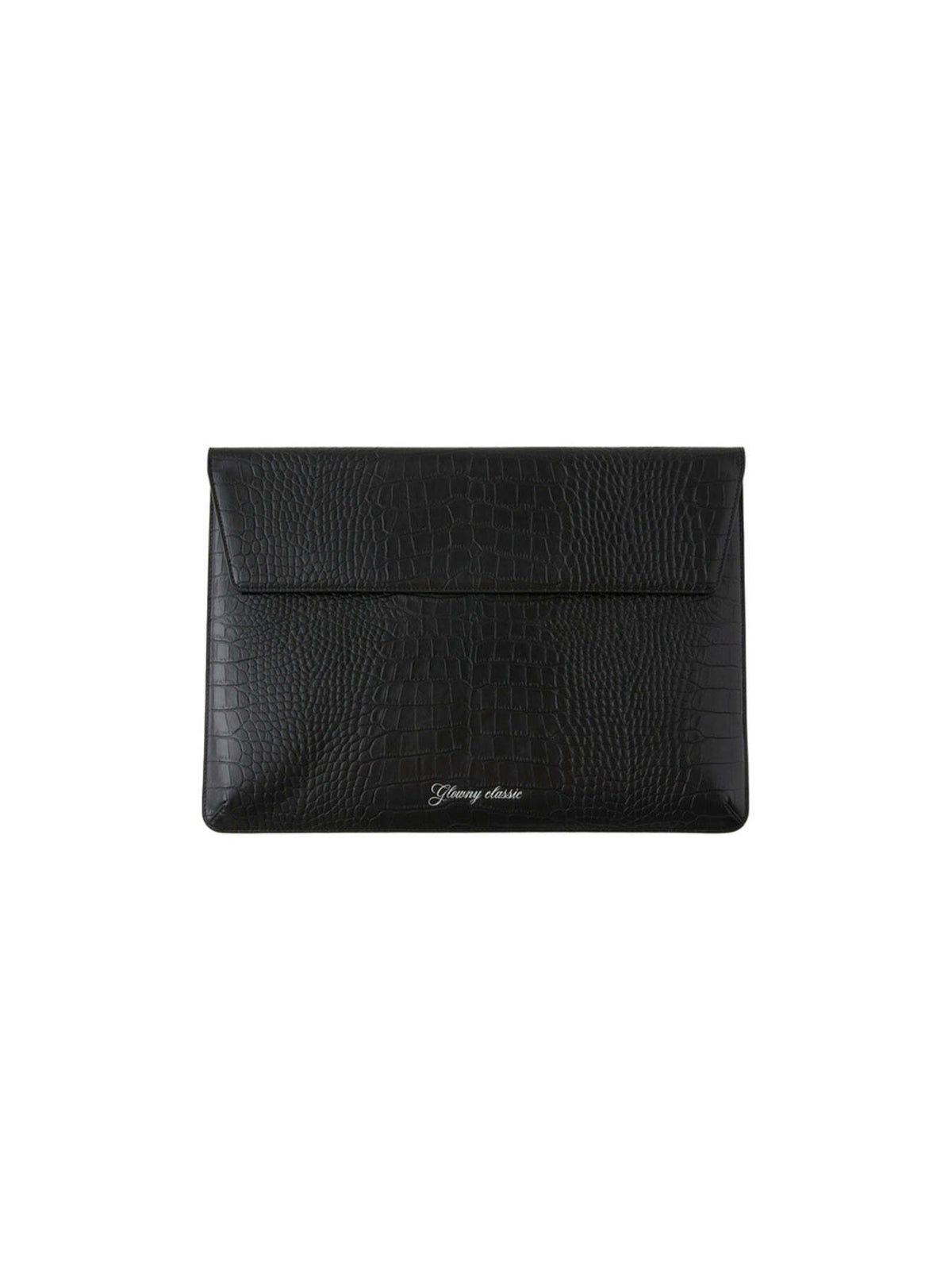 GLOWNY G Crack Leather Laptop Case 14 (Black)