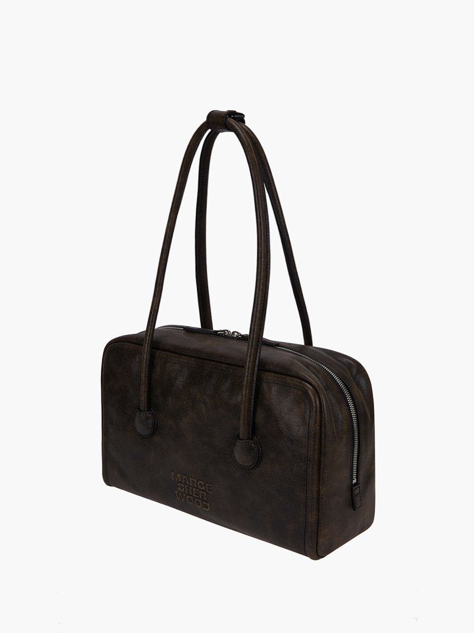 Margesherwood Soft Boston brown+black two-tone cracked