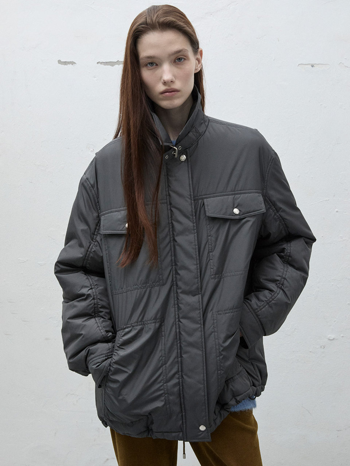 Raive Puckering Padding Jumper
