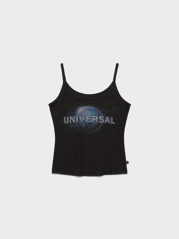 Low Classic Universal Lace Sleeveless Charcoal