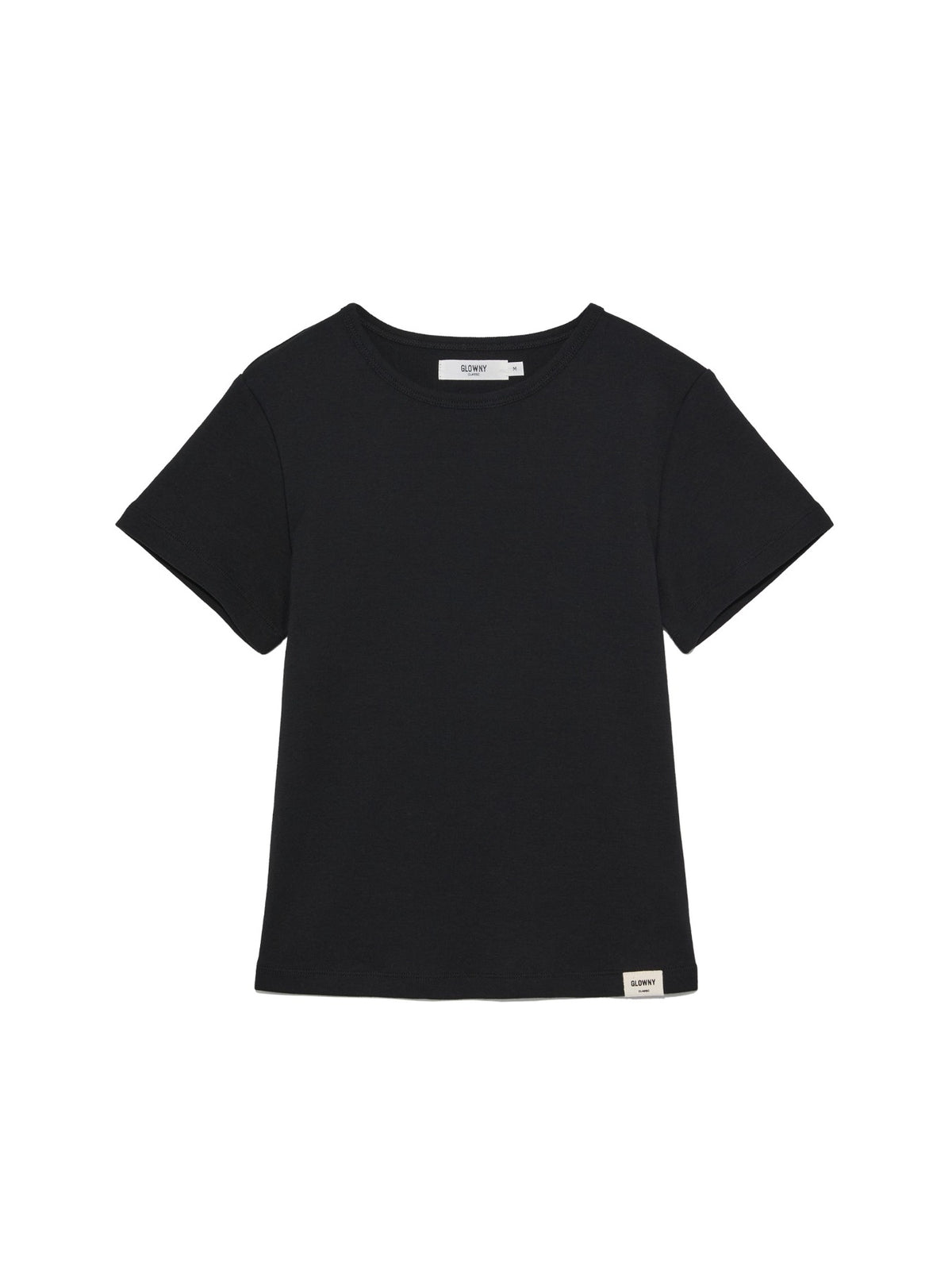 GLOWNY G Baby Tee (Long Version) (Black)