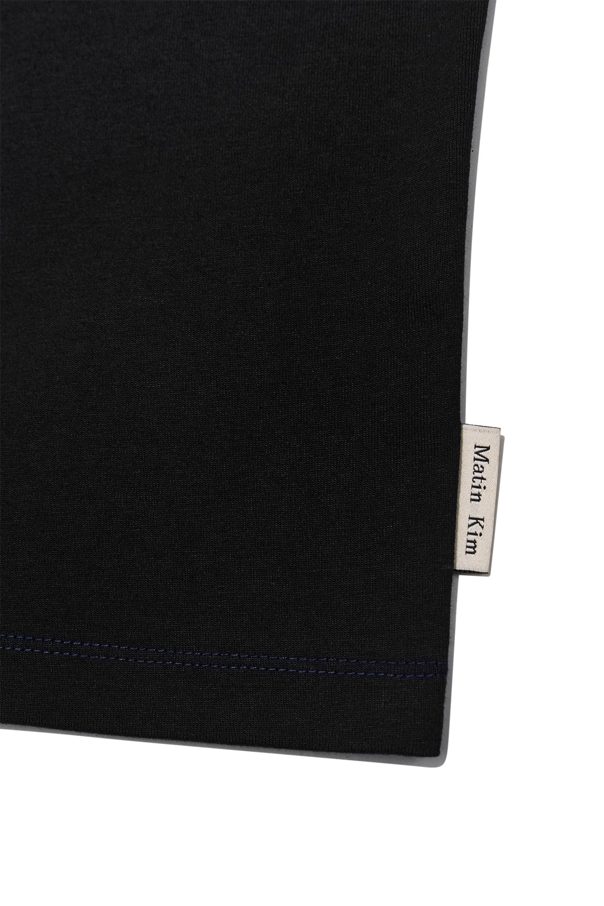 [matinkim] COLOR NAME PRINTING TOP IN BLACK