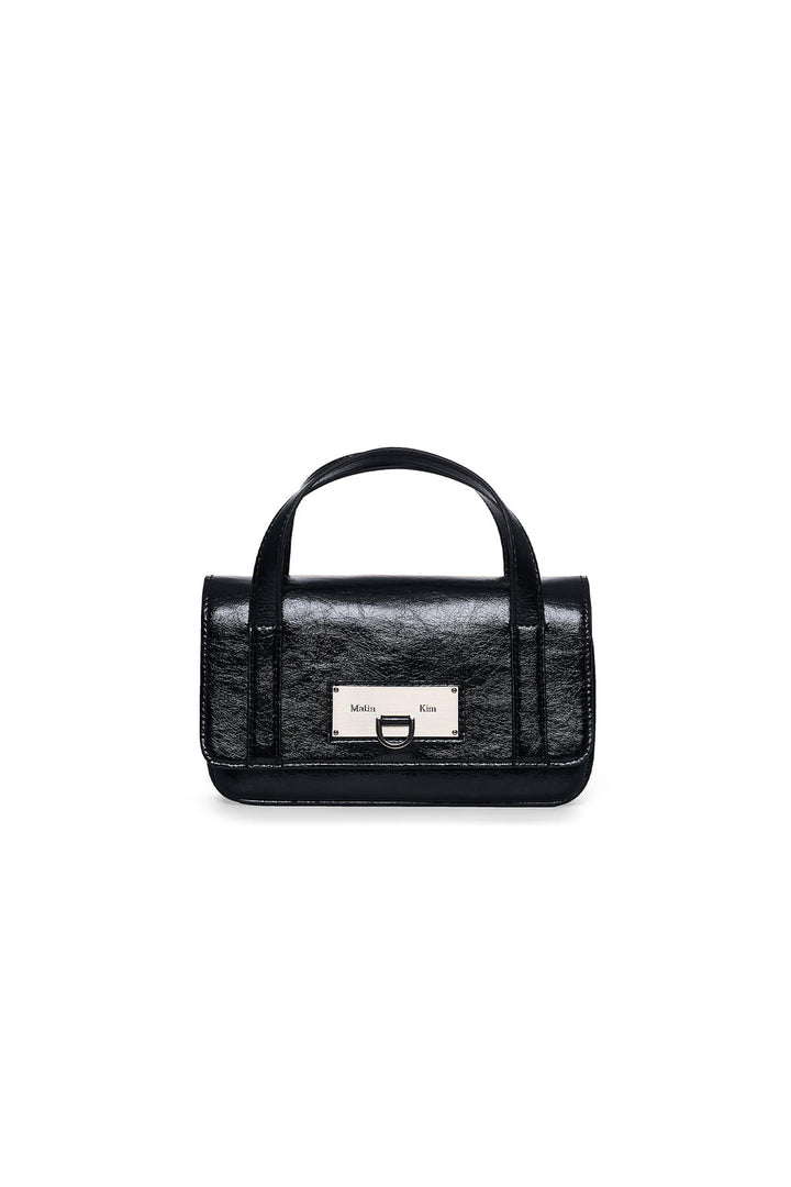 Matinkim Multi-Pocket Mini Cross Bag IN Black