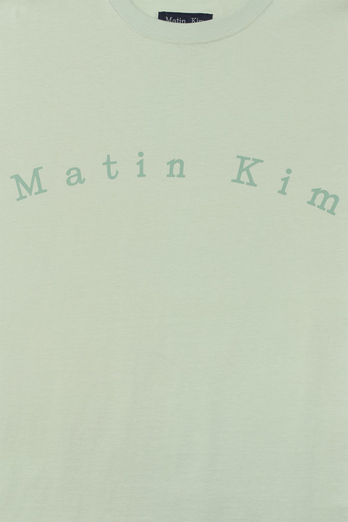 [matinkim] MINIMAL ARCH LOGO TOP FOR MEN IN MINT
