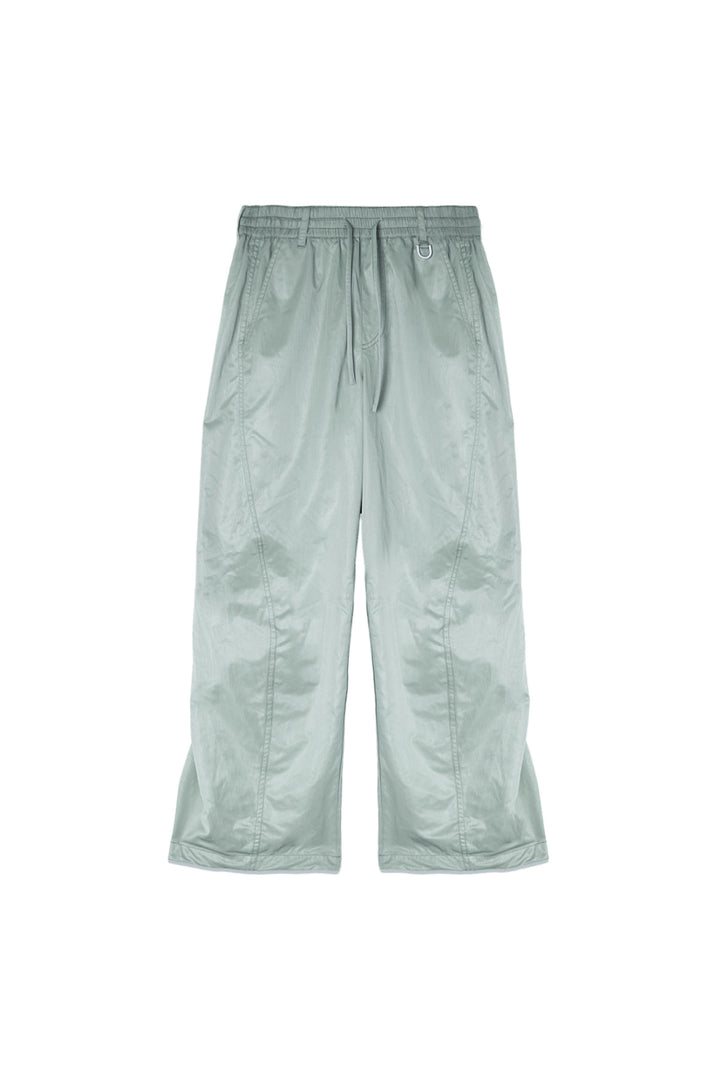 Matinkim Glossy Banding Track Pants IN Mint