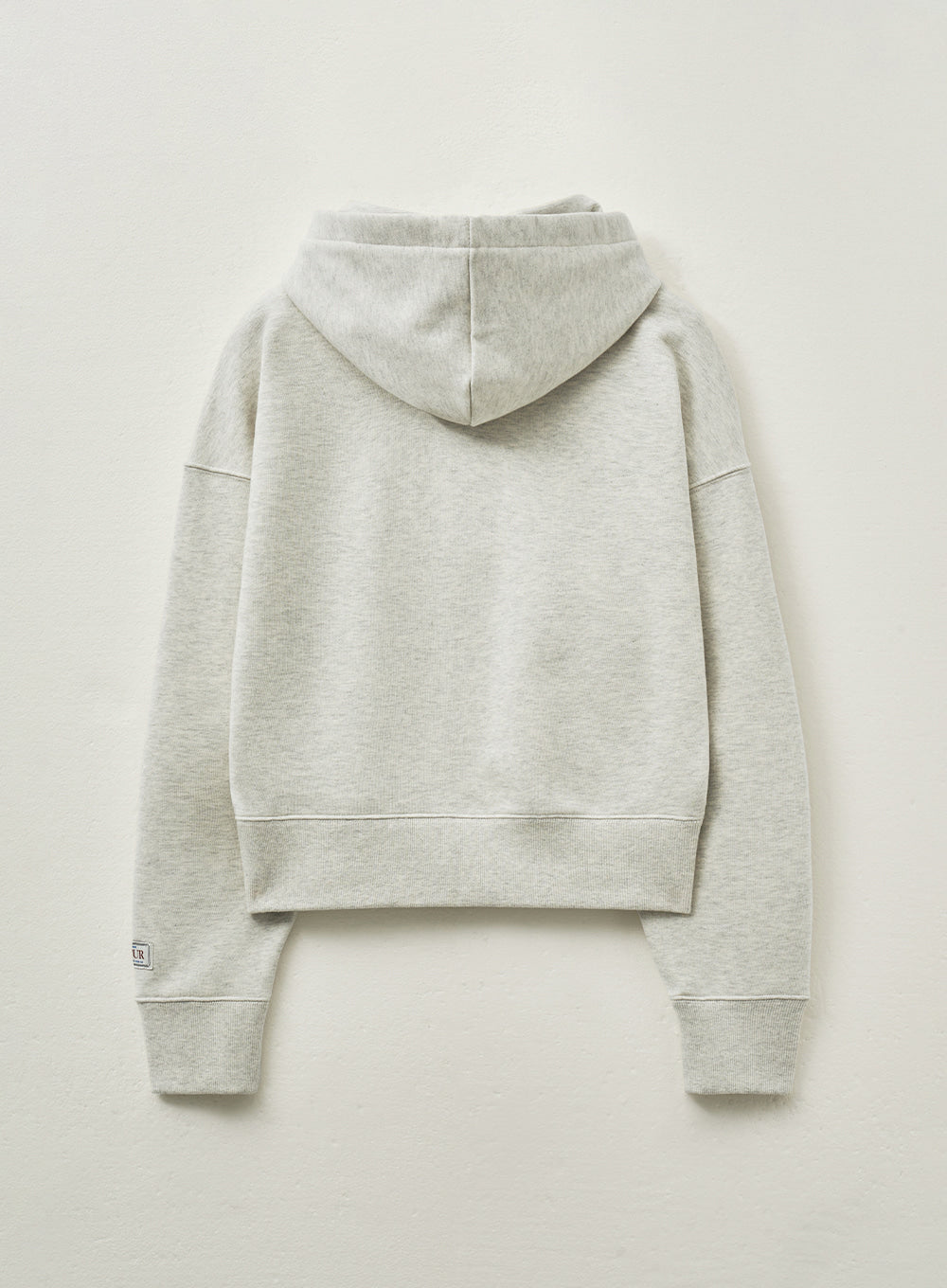 [satur] (W) Apero Pocket Crop Hoodie - Oatmeal