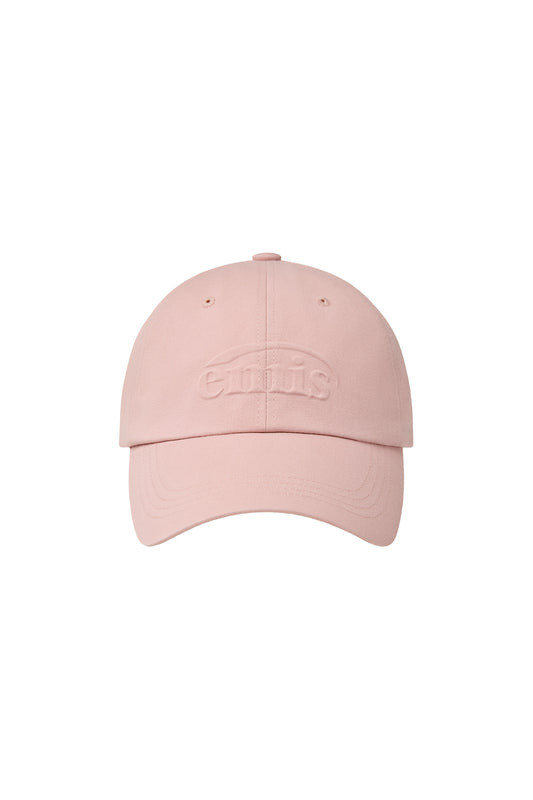 EMBOSSING LOGO BALL CAP-PINK