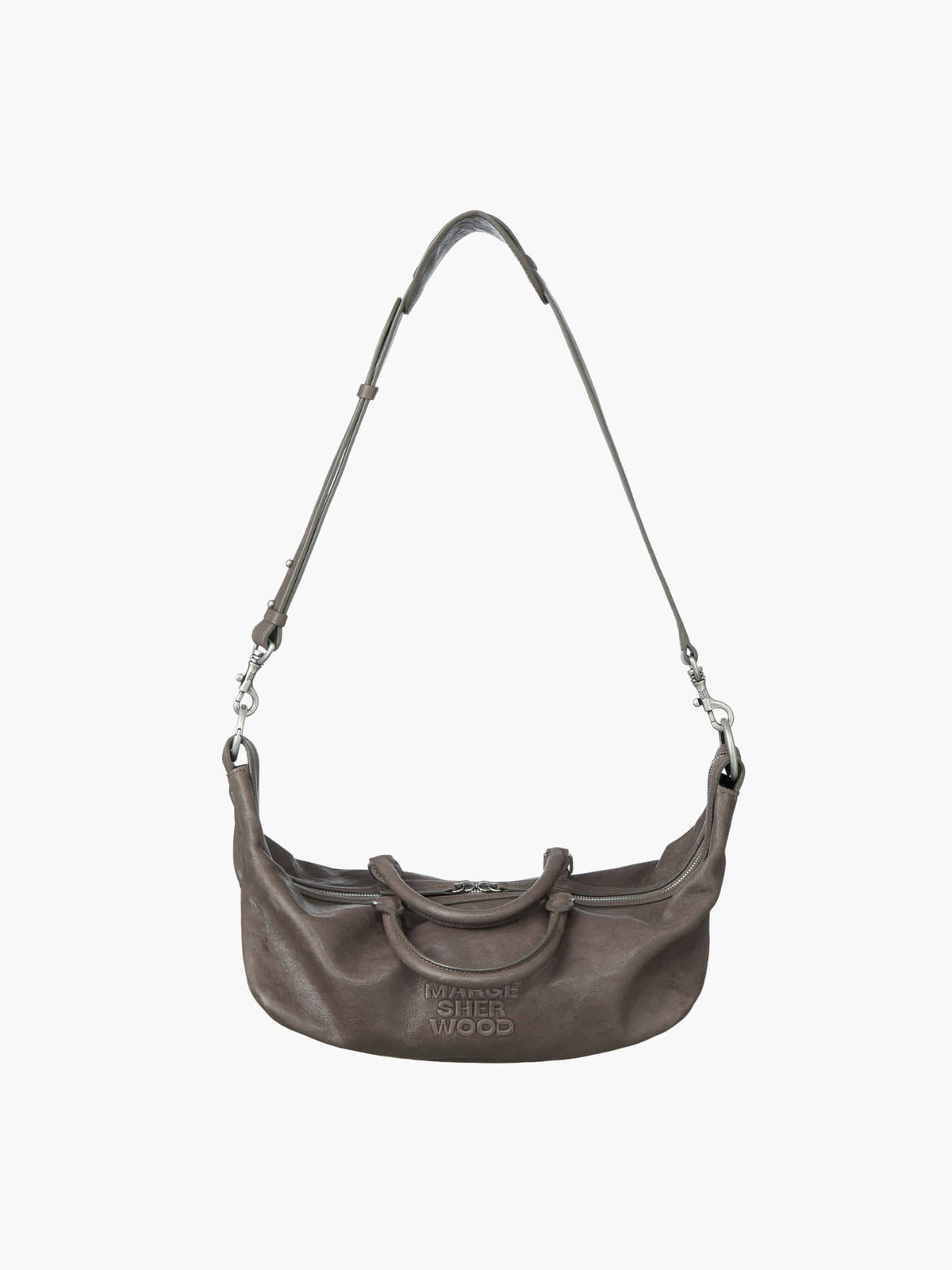 Margesherwood Dumpling EW Tote taupe washed nappa