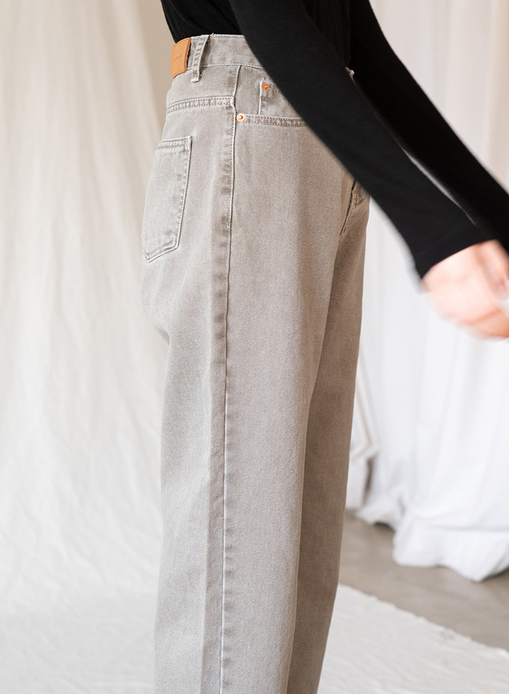 Kindersalmon Jeans Dusty Gray