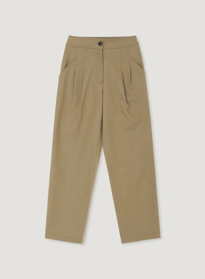 Mango Maniplease Palt Cotton Pants