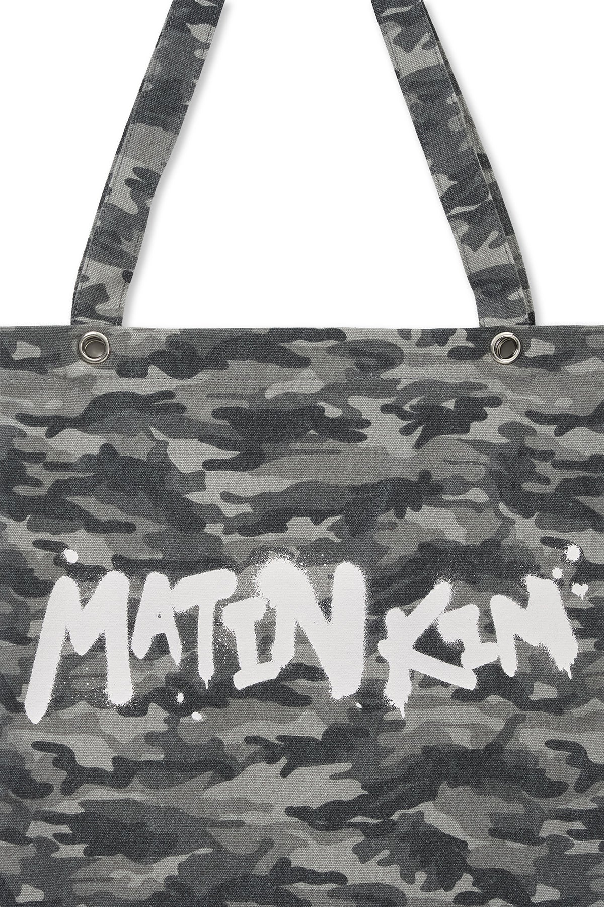 [matinkim] MATIN CAMOUFLAGE ECOBAG IN GREY