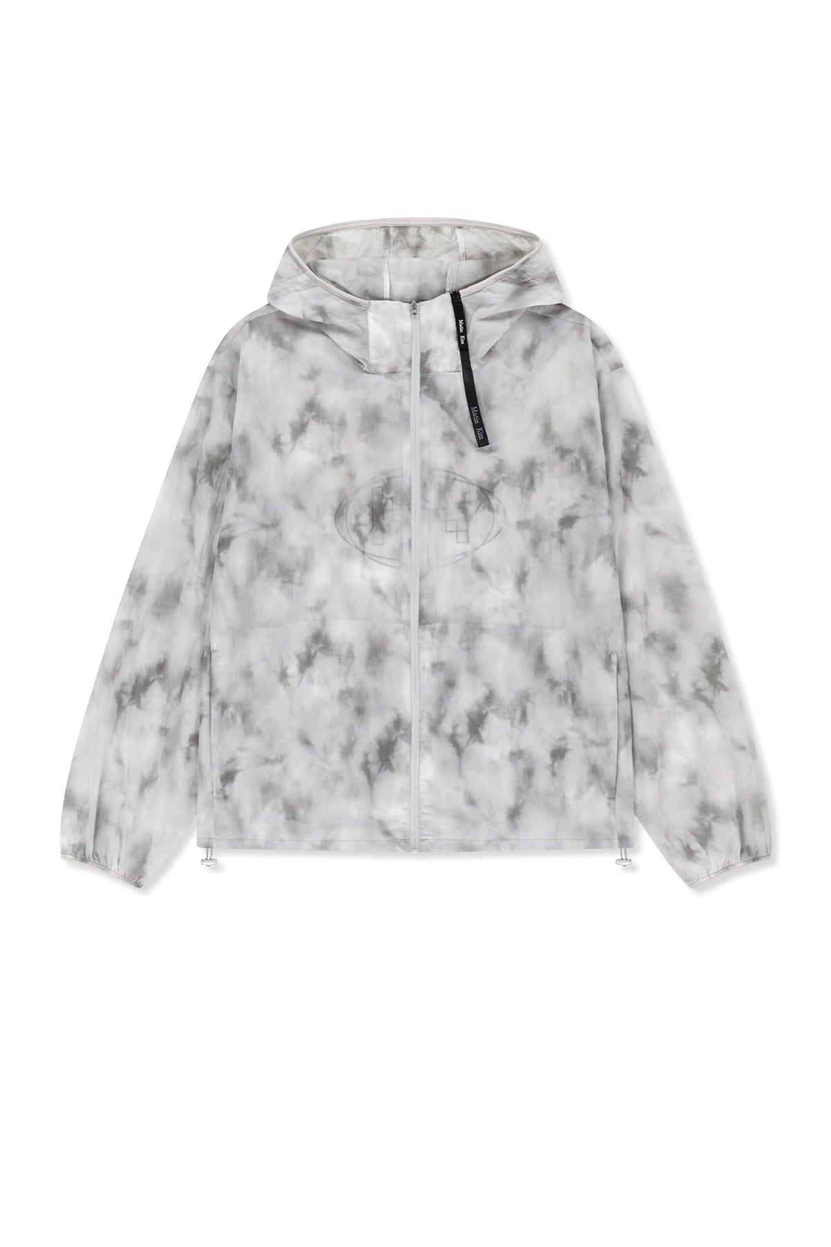 Matinkim Matin Pace Reflective Logo Windbreaker IN Light Grey