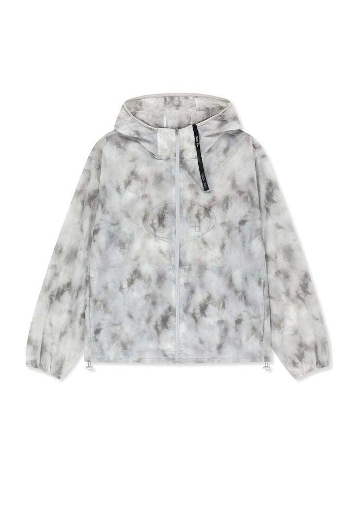 Matinkim Matin Pace Reflective Logo Windbreaker IN Light Grey