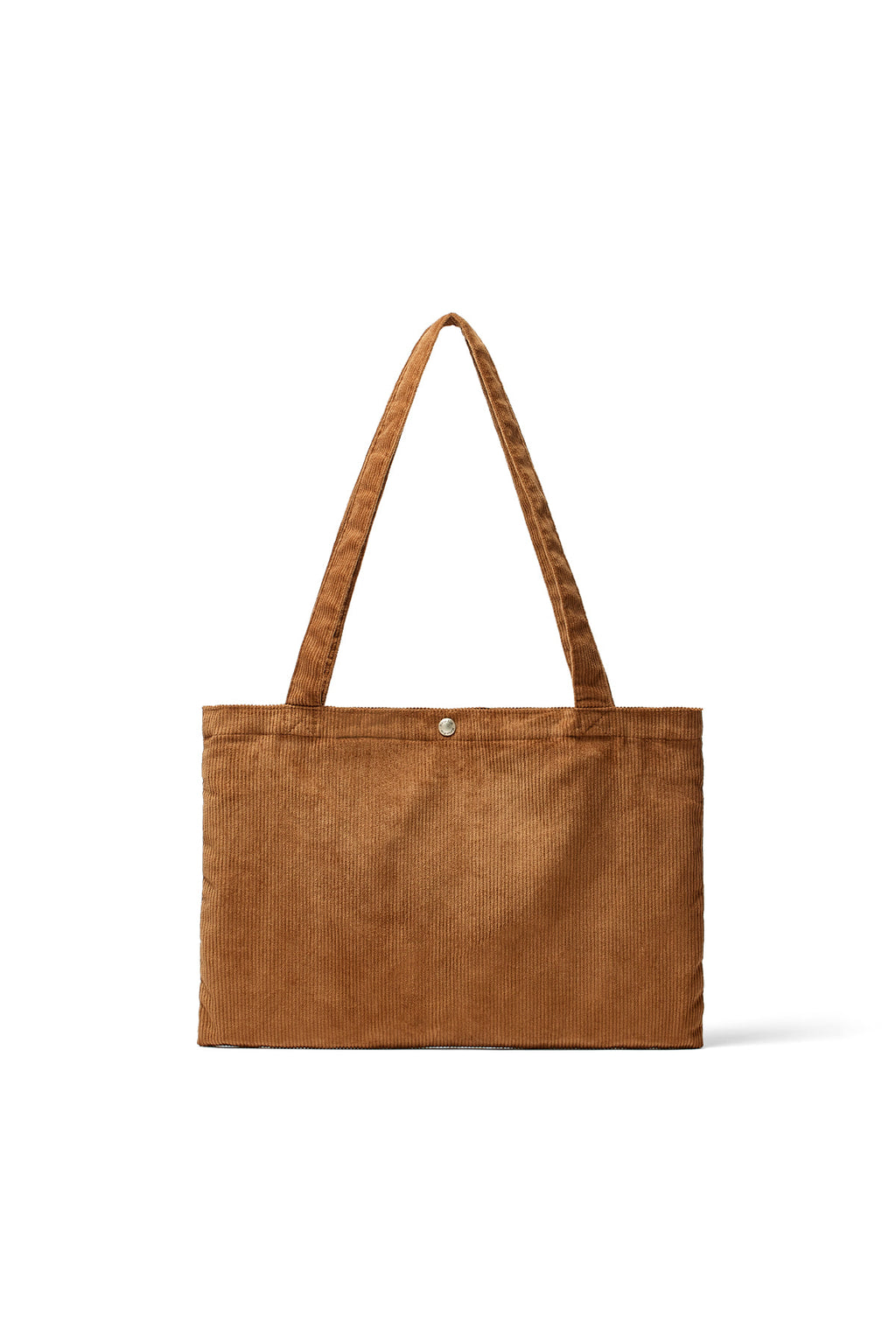 [matinkim] MATIN CORDUROY MIDDLE ECOBAG IN BROWN