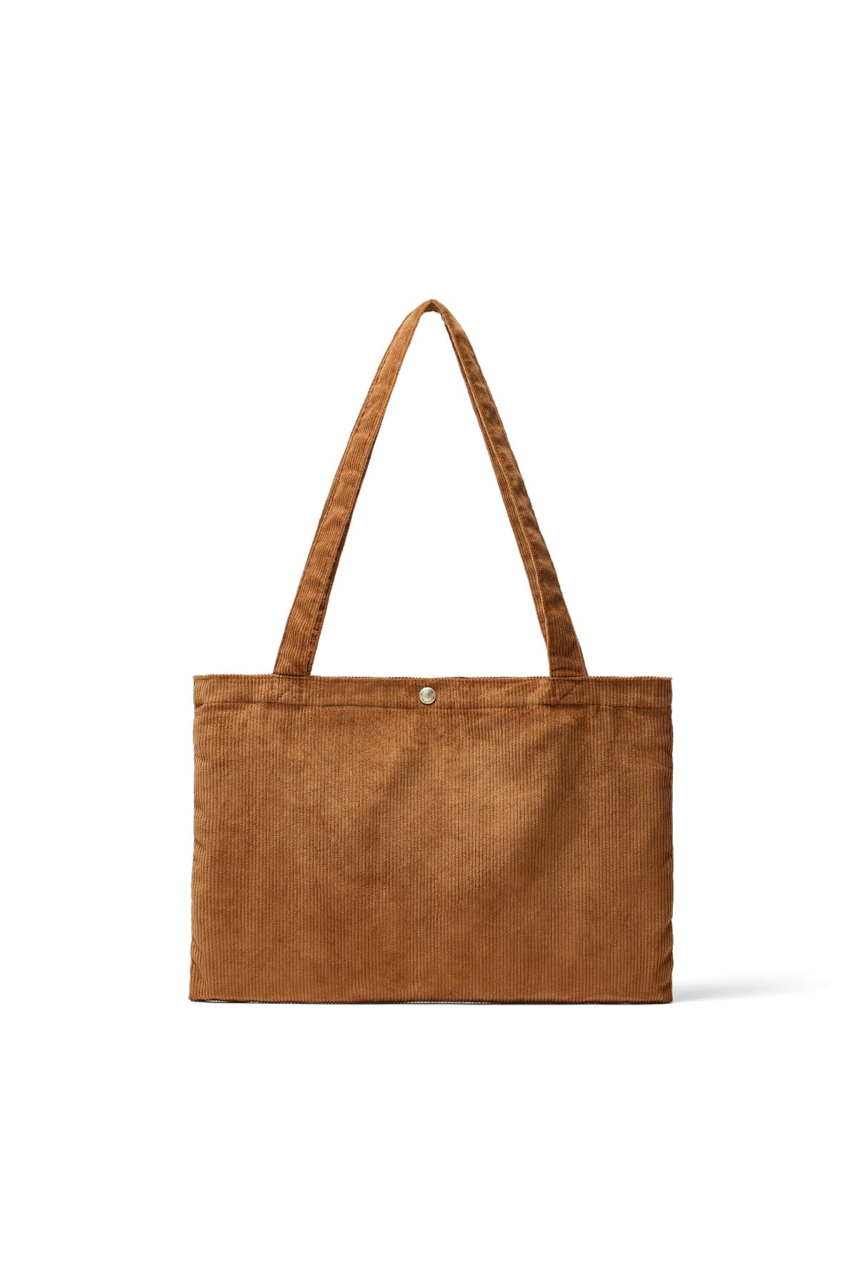 [matinkim] MATIN CORDUROY MIDDLE ECOBAG IN BROWN