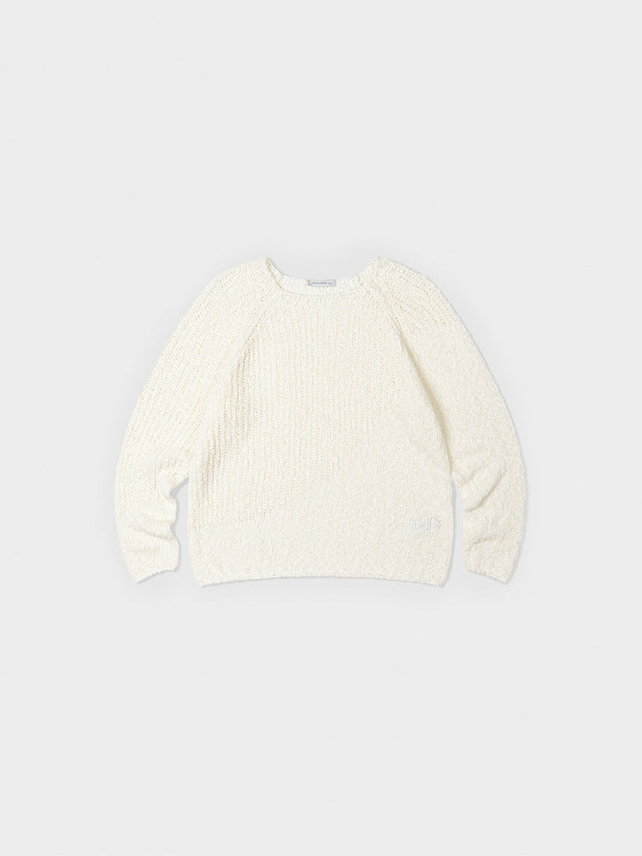 Low Classic Wave Sweater Ivory