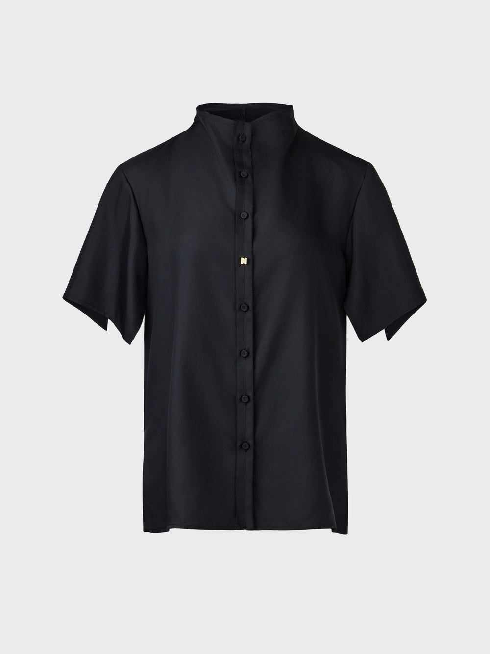 EENK Convertible Neck Blouse - Black