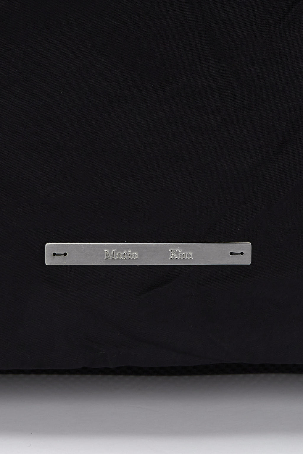 [matinkim] CARGO MESH BACK PACK IN BLACK