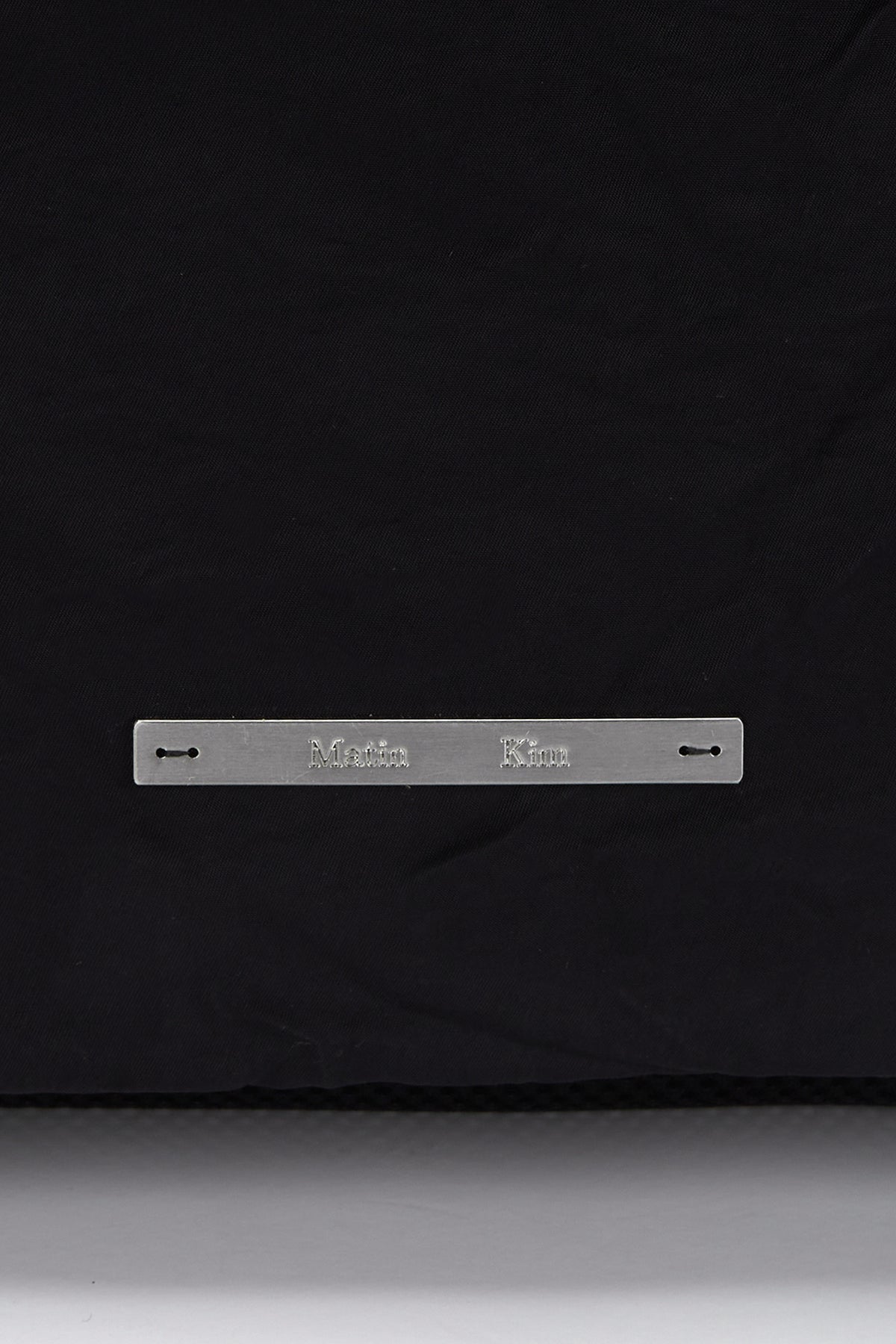 [matinkim] CARGO MESH BACK PACK IN BLACK