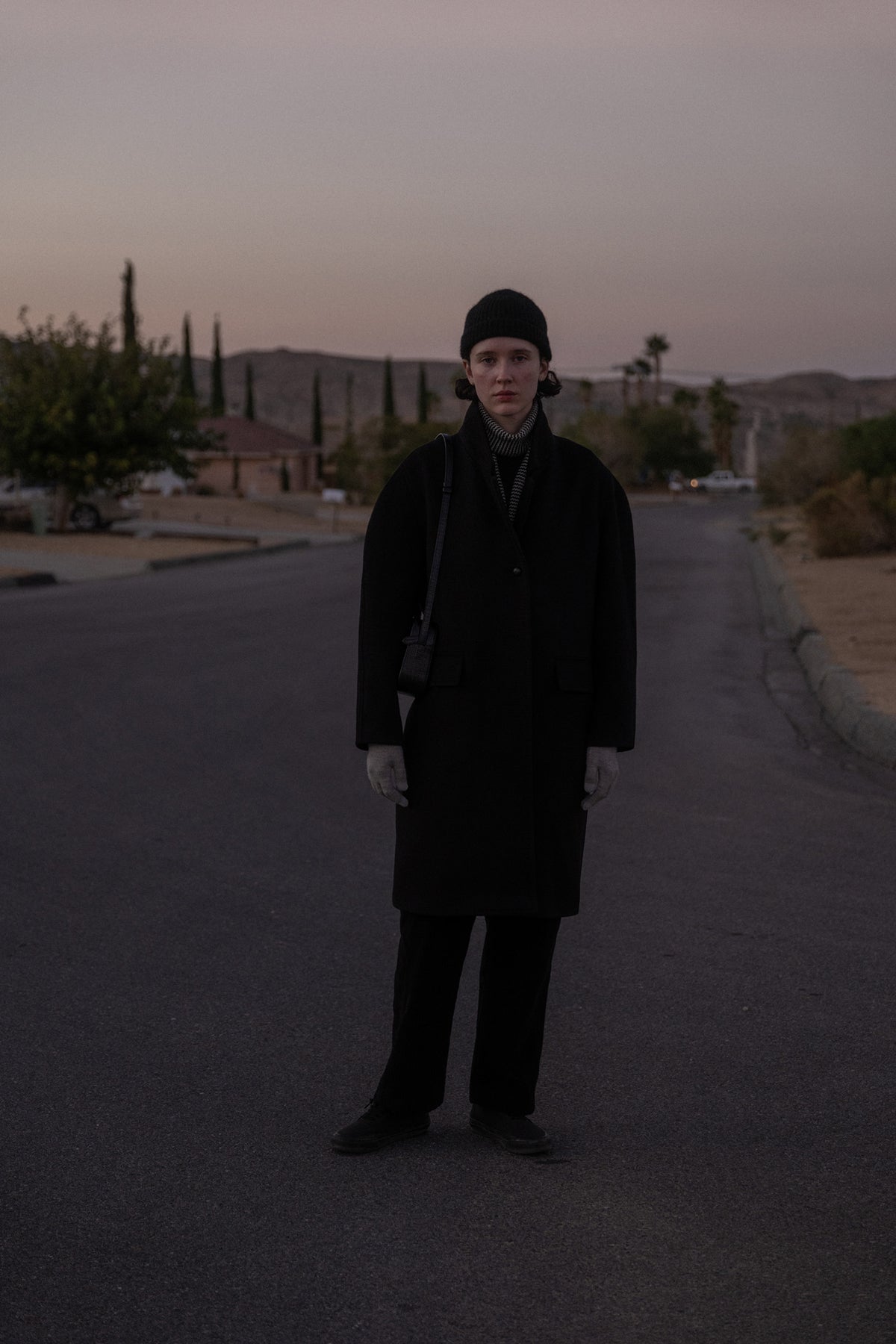 Nothing Written Mayor oversized coat (Black)