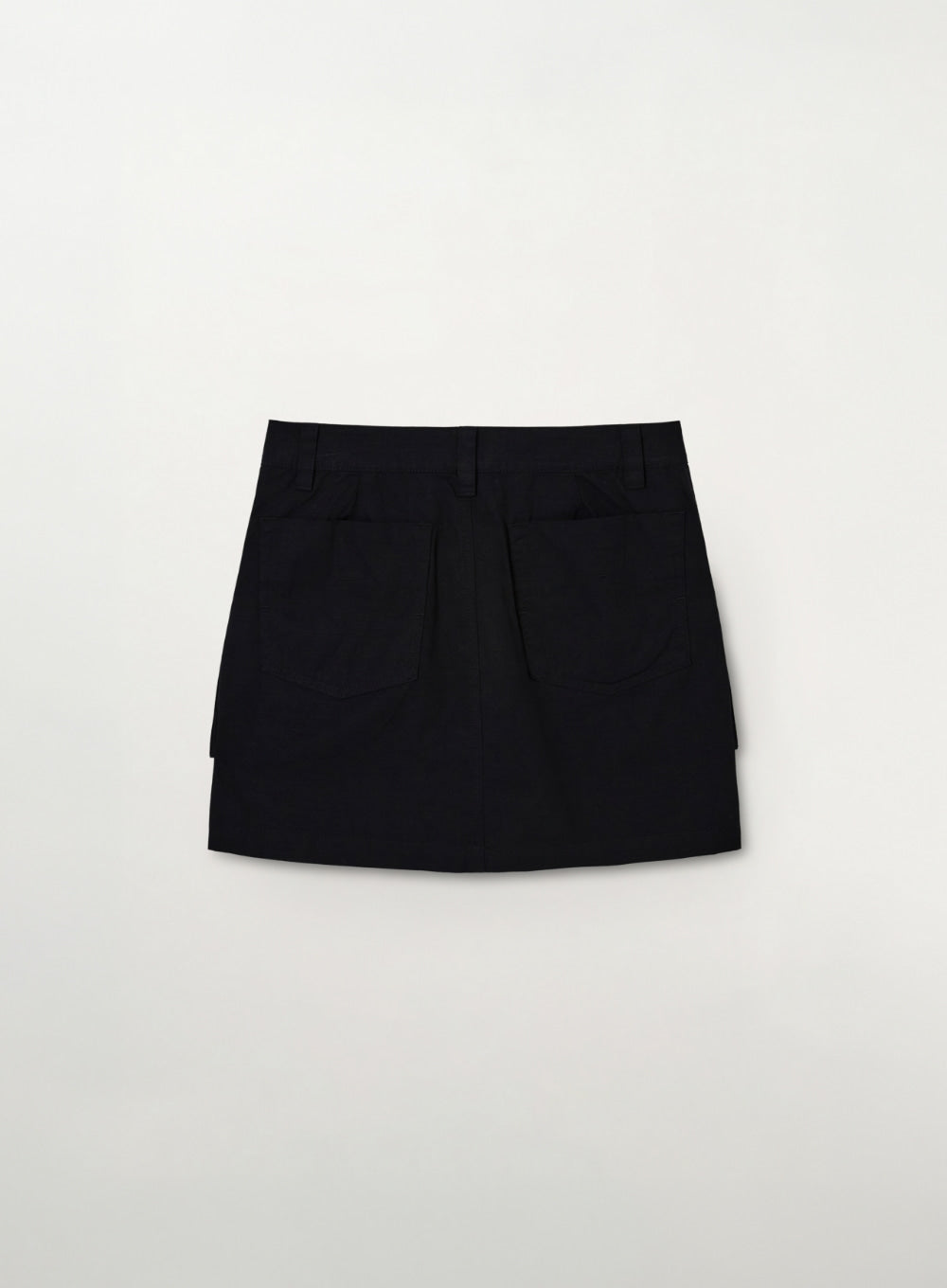 Satur (W) Ripstop Cargo Mini Skirt - Black