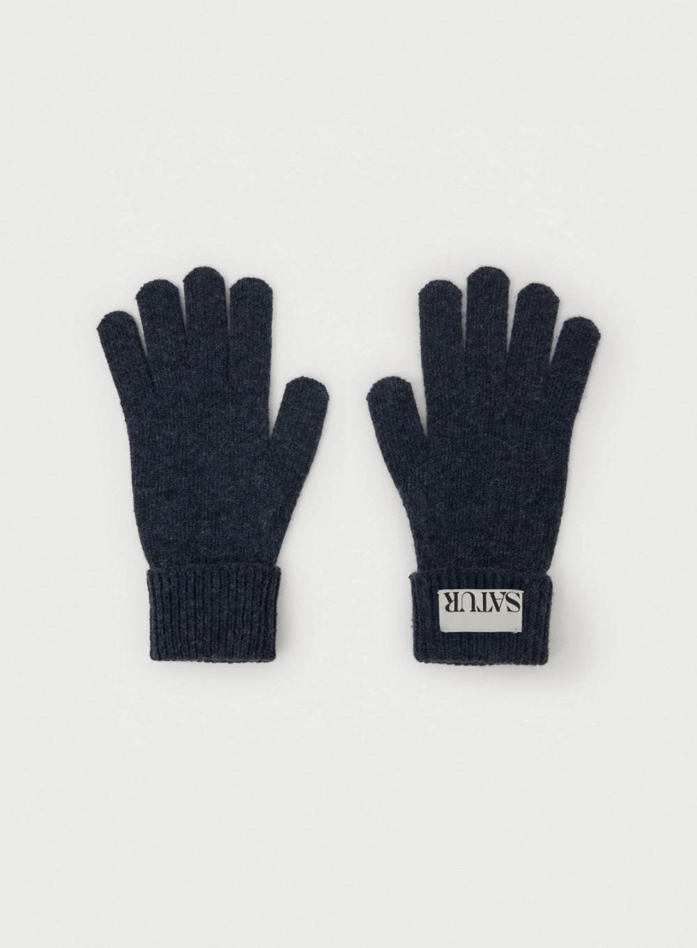 [satur] Verona Knit Gloves - Indigo