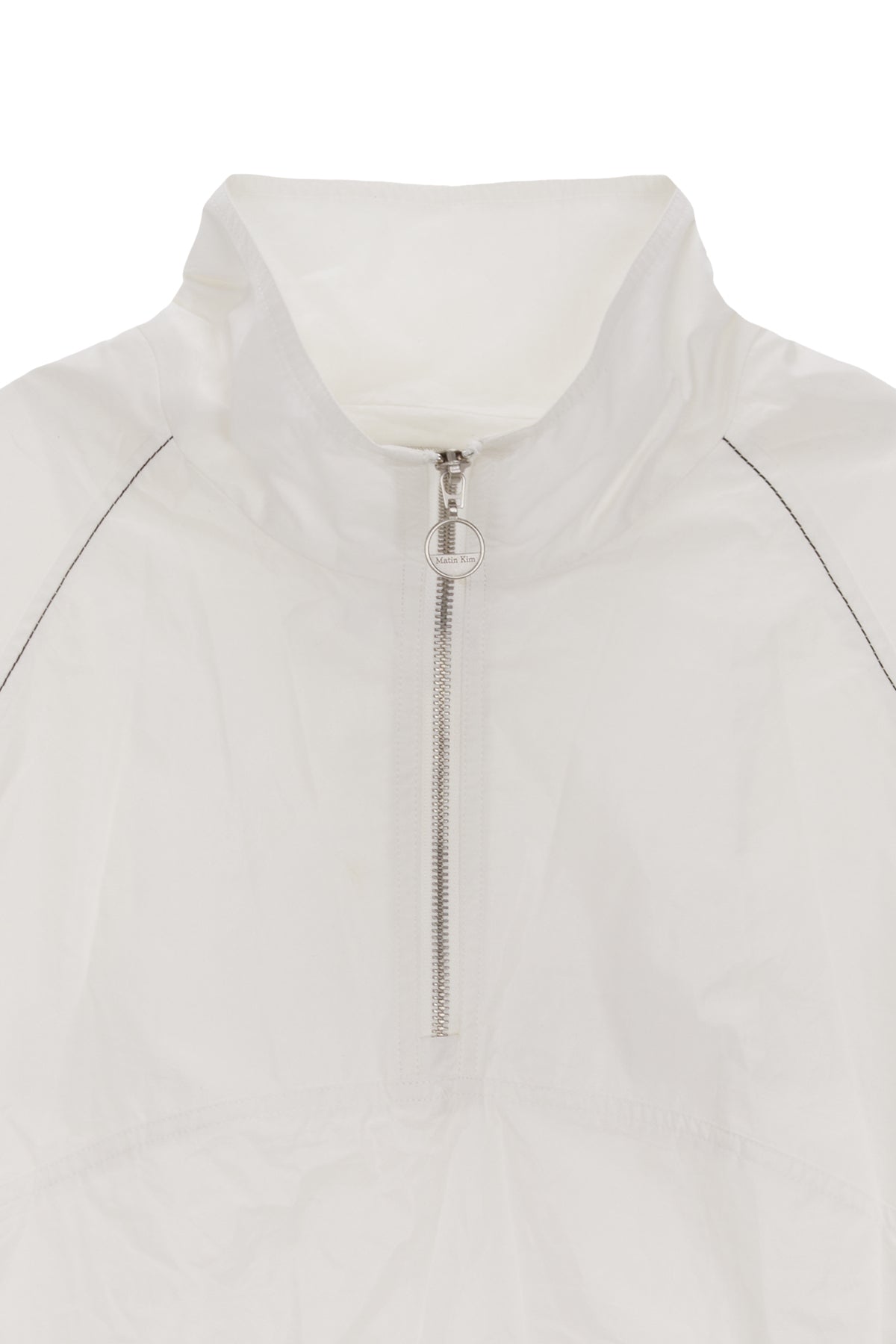 [matinkim] MATIN COATING ANORAK JUMPER IN IVORY