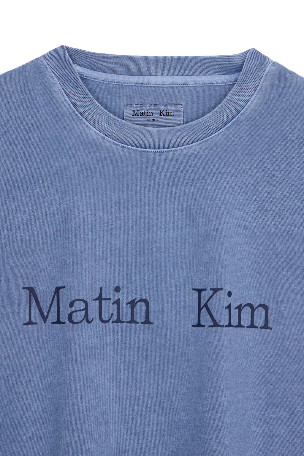 Matinkim Pigment Logo Top IN Powder Blue